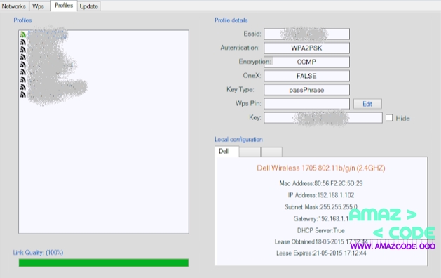 dell wireless 1705 wifi speed