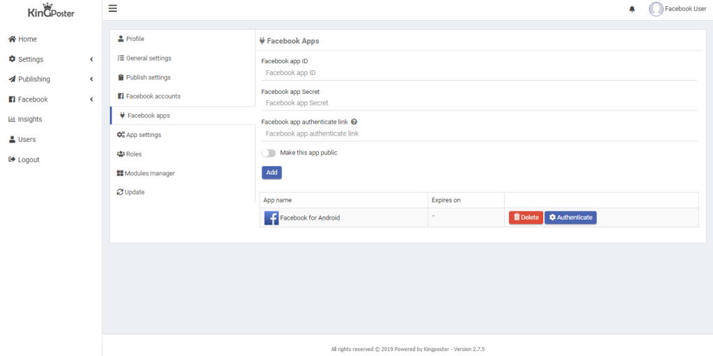 facebook auto poster script nulled
