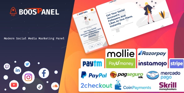 BoostPanel Nulled - BoostPanel SMM Panel Script Free Download 2 BoostPanel Nulled