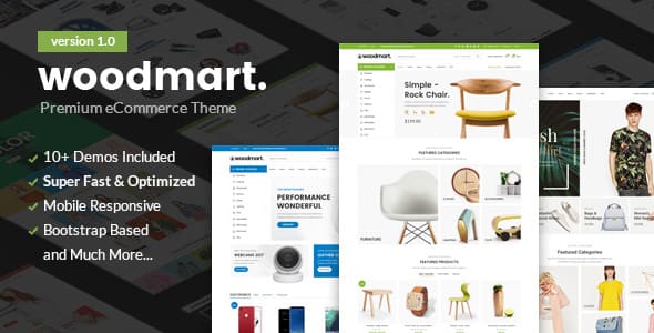 WoodMart v5.0.0 Nulled - Responsive WooCommerce WordPress 