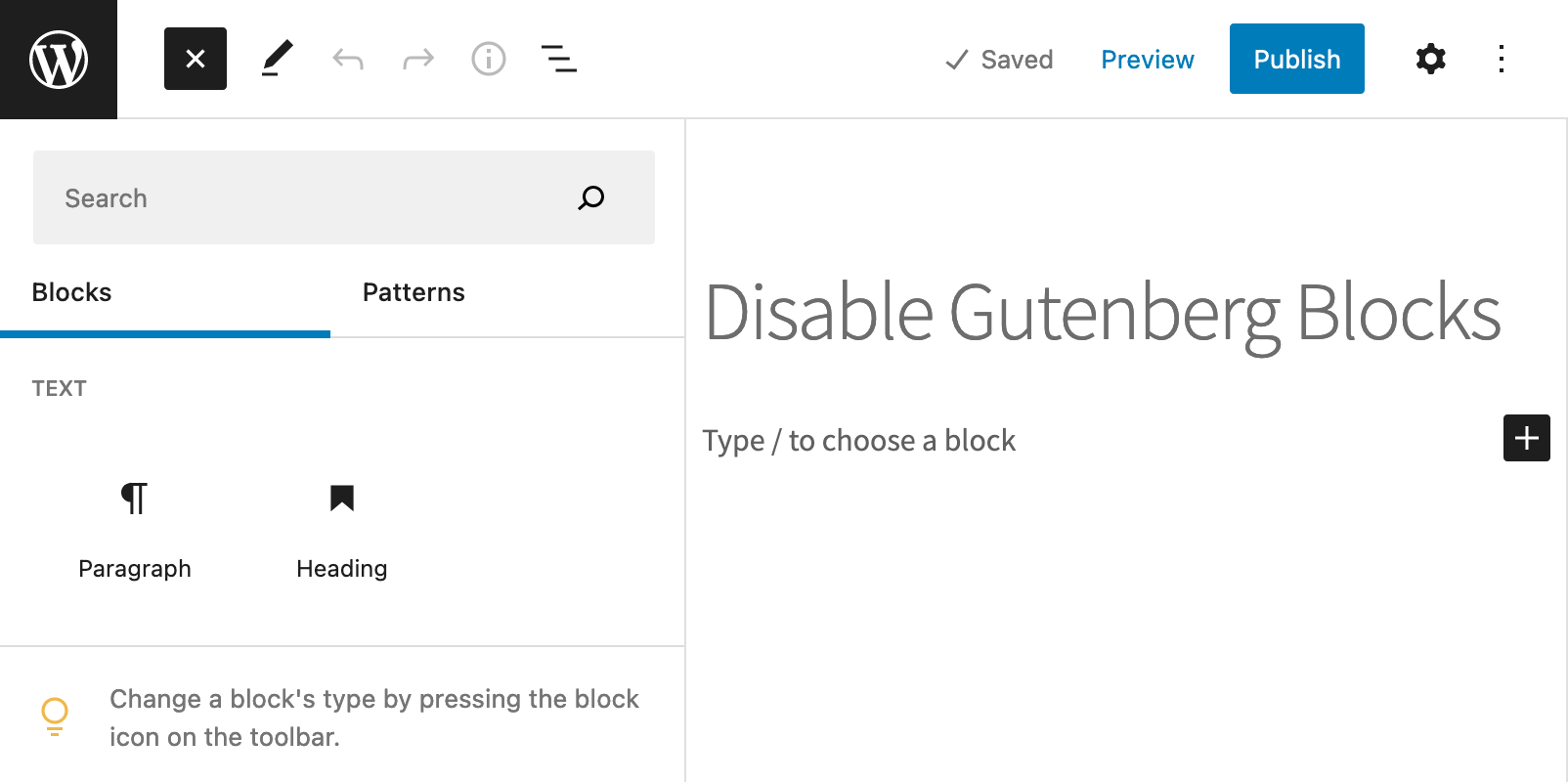 how-to-disable-gutenberg