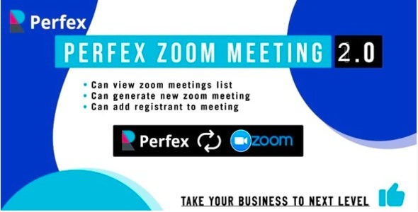 perfex-zoom-meeting-module-nulled